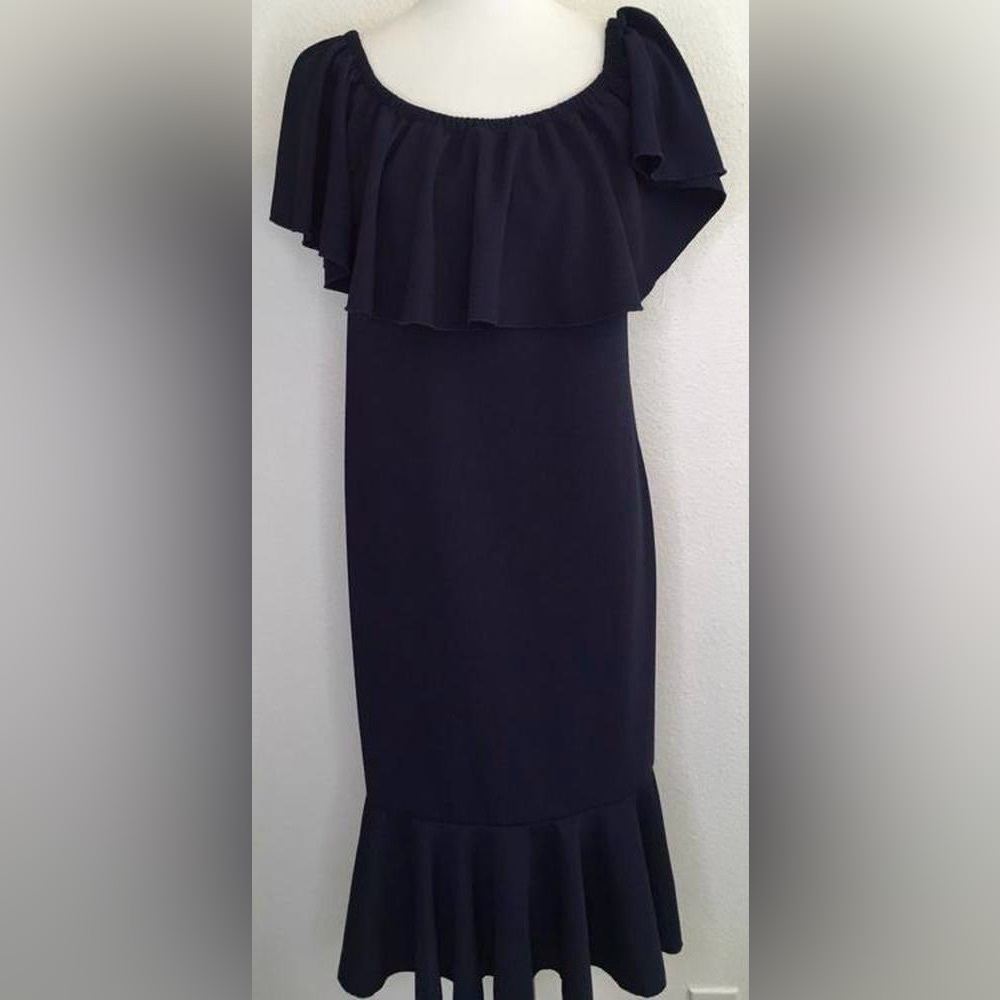 Navy Blue Cici Dress